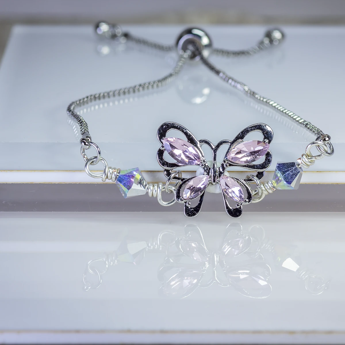 Enchanted Butterfly Whimsical Bracelet